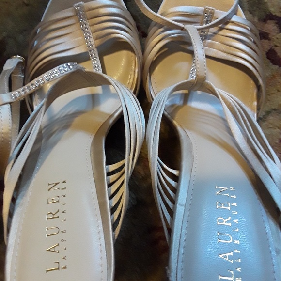 Ralph Lauren evening high heel sandals - Picture 8 of 8